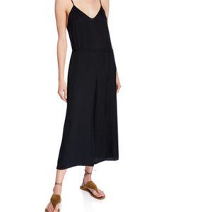 NWT Vince Cami Jumpsuit V-Neck, Cropped, Black